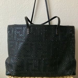 Fendi Zucca Pattern Tote